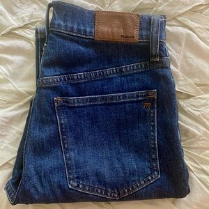 Madewell Dark Wash Perfect Vintage Crop Jeans Size 26